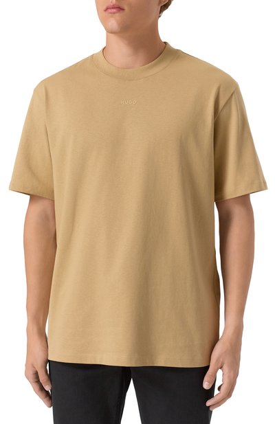 Хлопковая футболка HUGO, арт. 50488330, фото 3