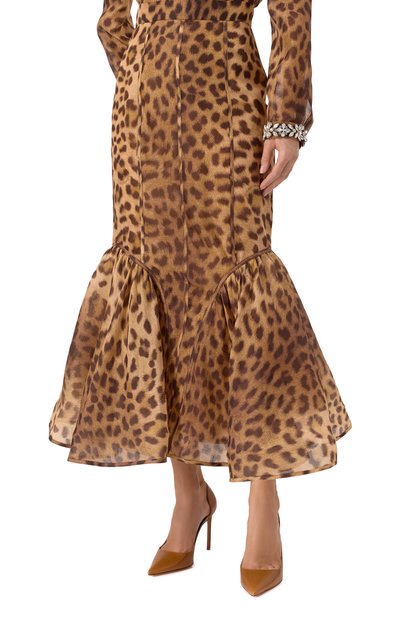 Юбка изо льна и шелка ZIMMERMANN, арт. 2343SR251, фото 3