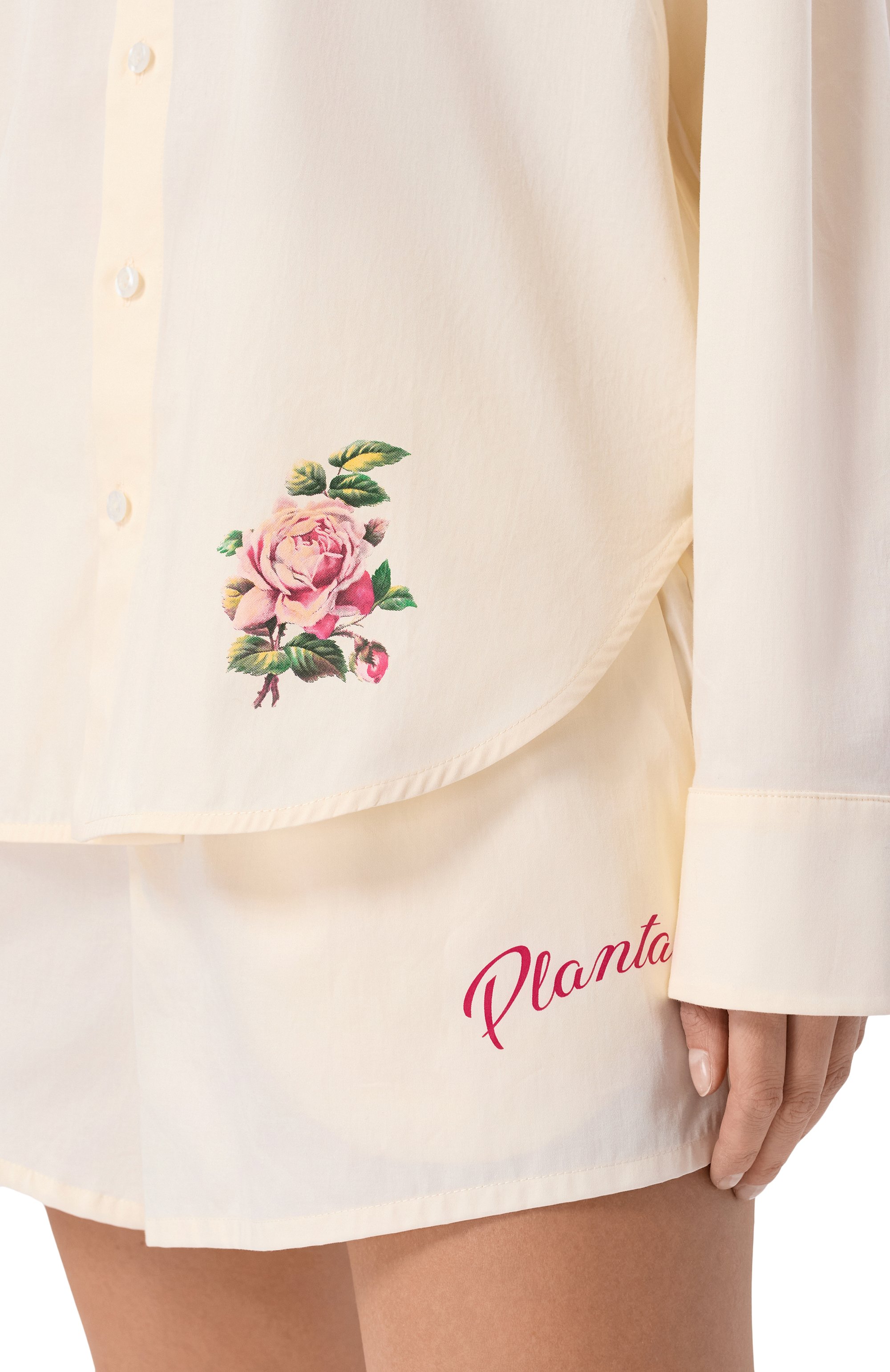 Хлопковая рубашка PLANTA ROSA, арт. PR/SHIRT001/ROSA, фото 8