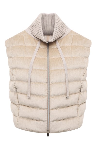 Пуховый жилет из вельвета HERNO, арт. PI00123DR/12631, фото 1