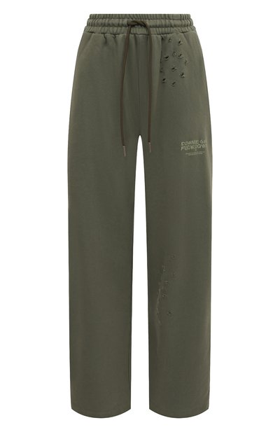 Женские хлопковые брюки COMME DES FUCKDOWN, арт. CFABW01187