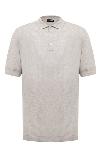 Мужское хлопковое поло ZEGNA, арт. UC381A6/C740K95