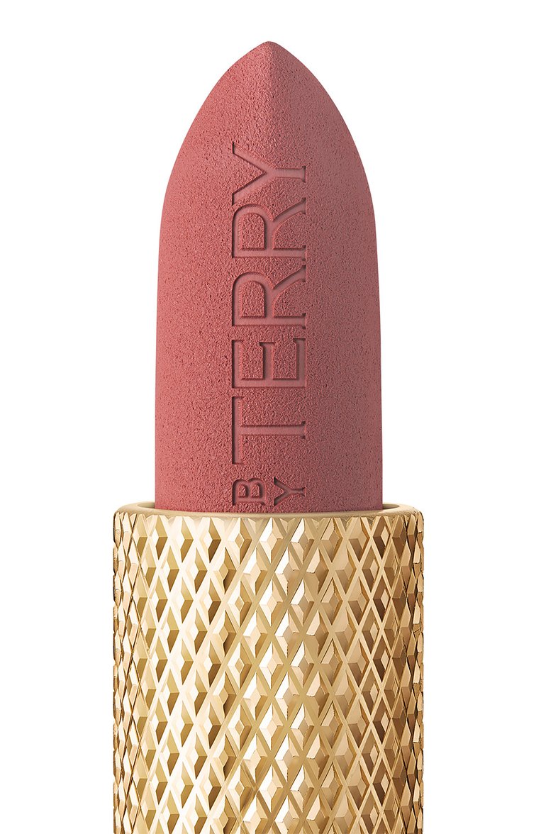 Увлажняющая помада с матовым финишем rouge opulent, оттенок 2 bare velvet (3,5g) BY TERRY  цвета, арт. V24000202 | Фото 3 (Финишное покрытие: Матовый; Региональные ограничения белый список (Axapta Mercury): Не проставлено; Нос: Не проставлено)
