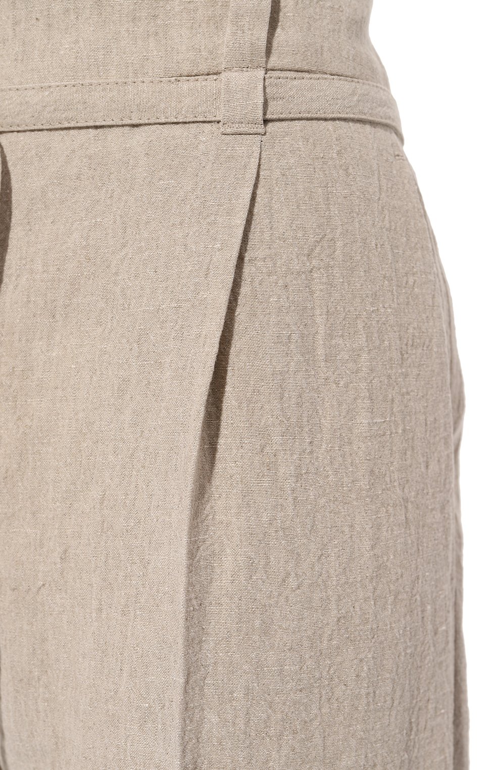 Льняные брюки BRUNELLO CUCINELLI, арт. MF588P8298, фото 5