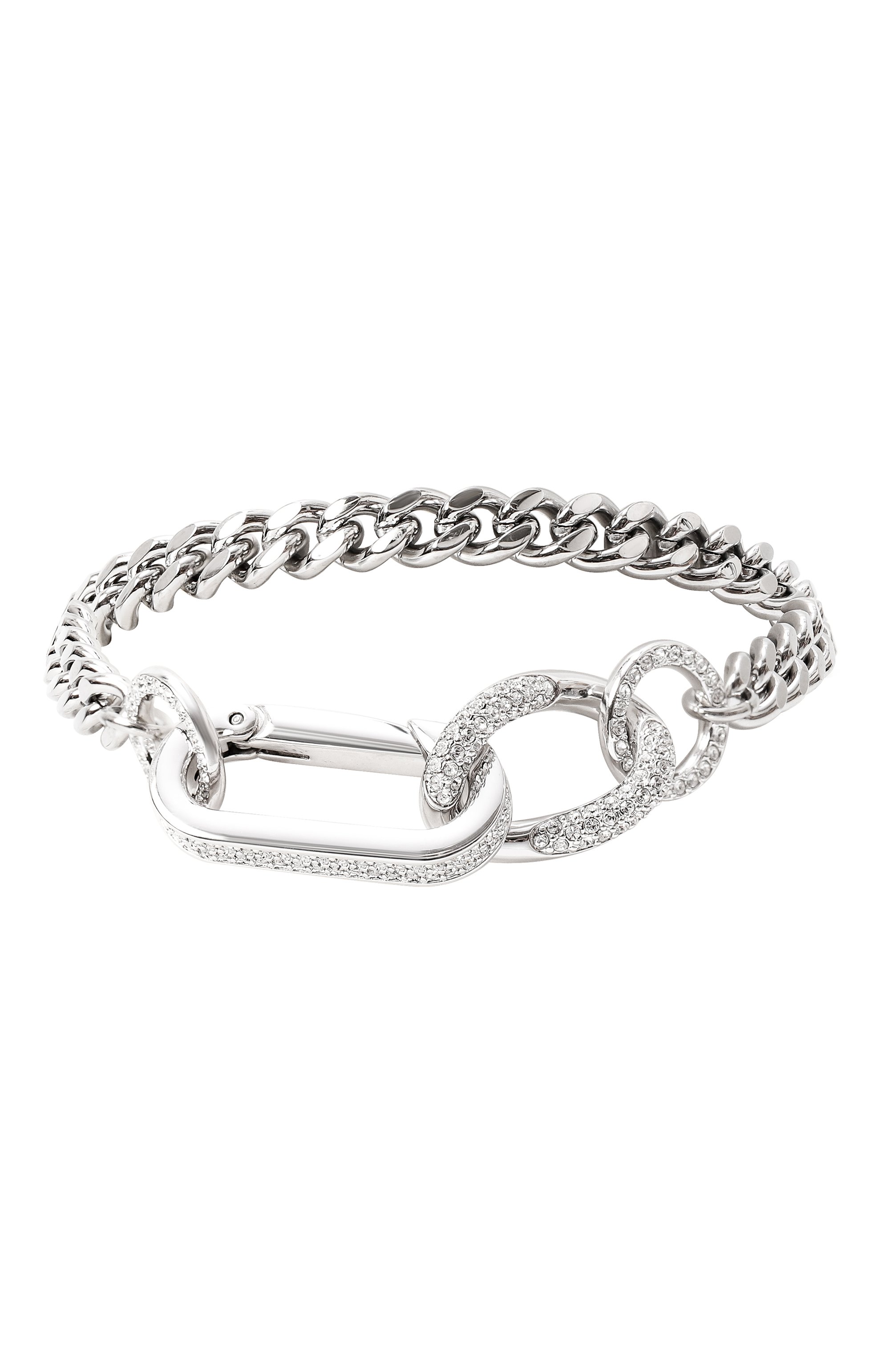 Браслет dextera SWAROVSKI серебряного цвета по цене 24450 руб., арт. 5642600, фото 1 Браслет dextera SWAROVSKI, арт. 5642600, фото 1