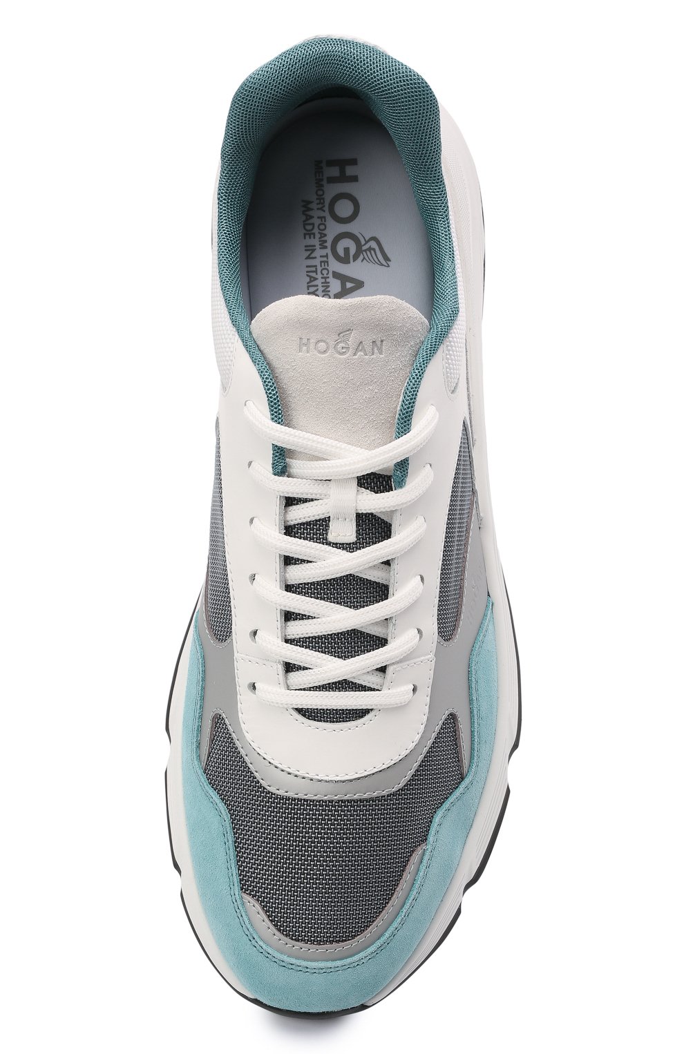 Комбинированные кроссовки HOGAN, арт. HXM5630DM90PI8, фото 5