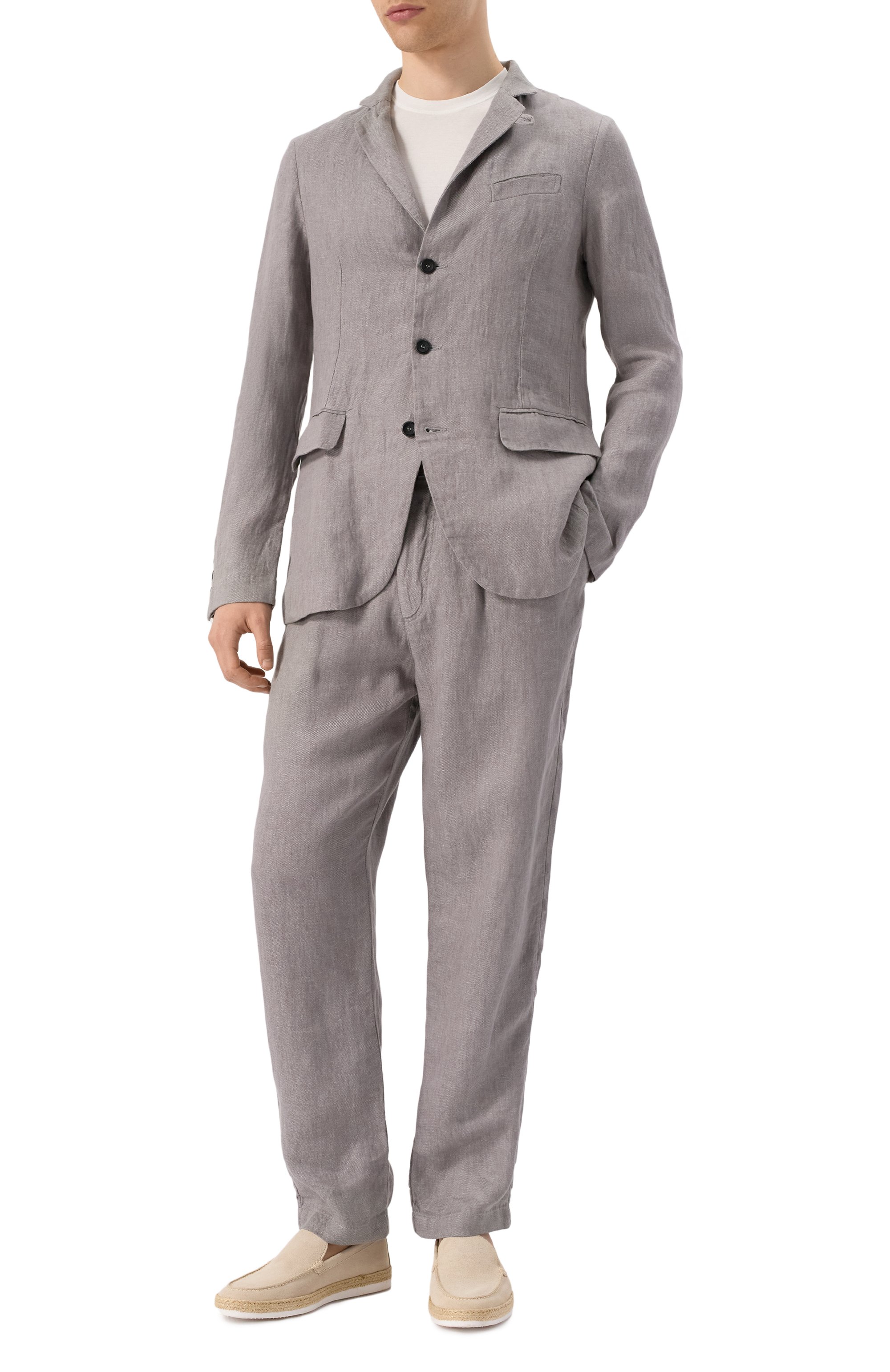 Льняной пиджак HANNES ROETHER, арт. SCHU32MANN.6048/, фото 2