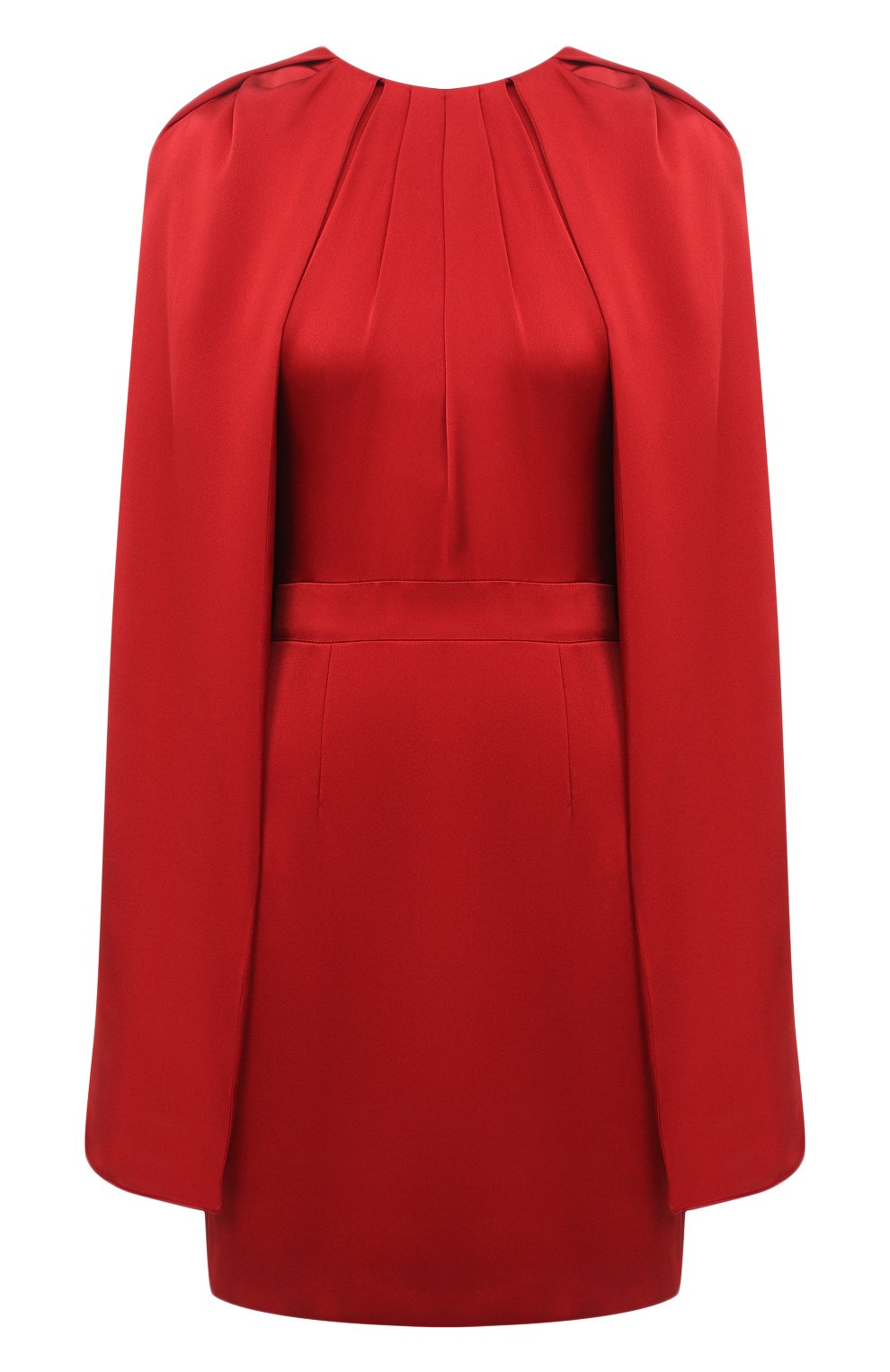 Атласное платье ALEXANDER MCQUEEN, арт. 629351/QBAAE, фото 1