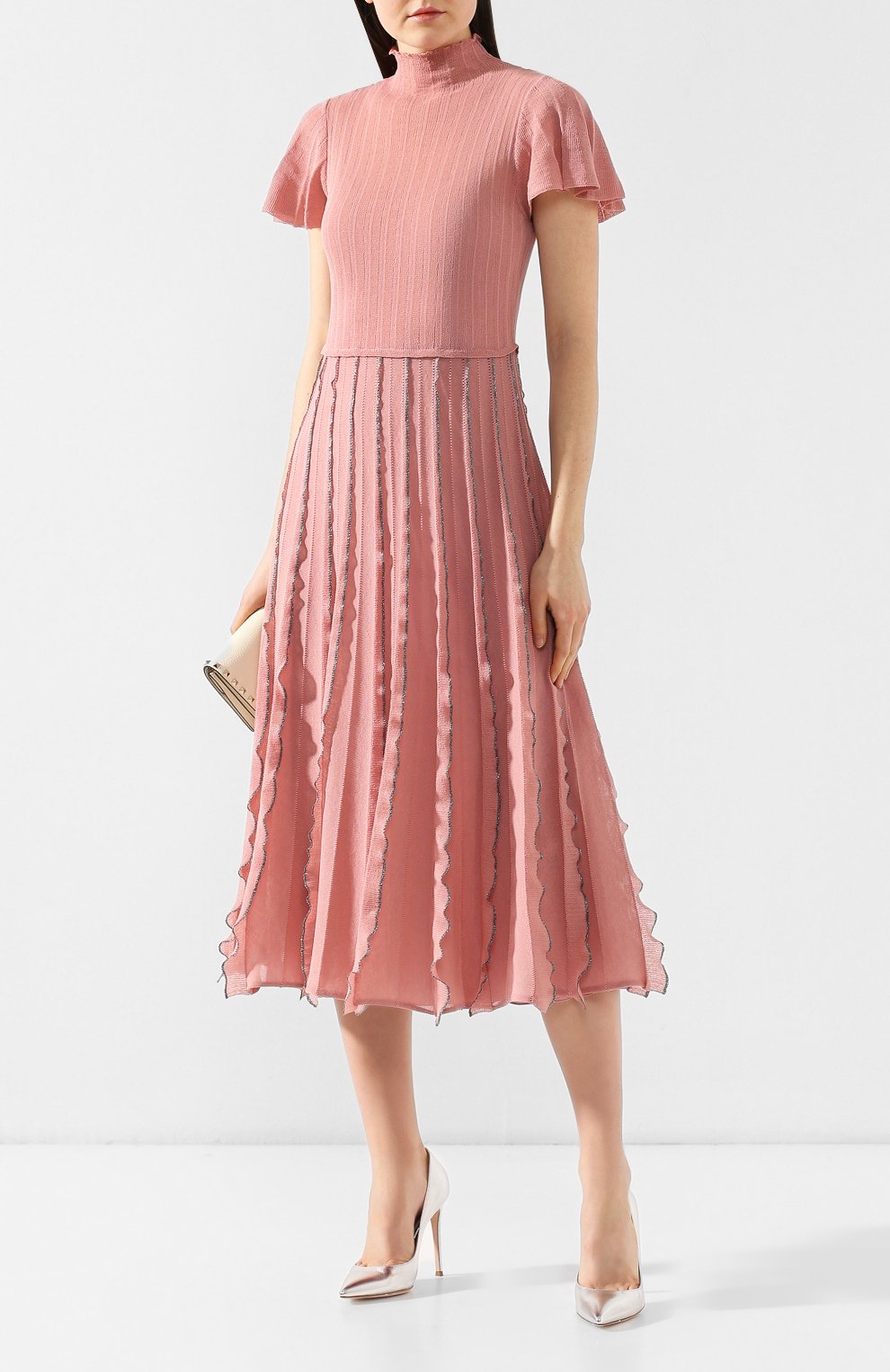 Хлопковое платье REDVALENTINO, арт. RR3KD00A/AIE, фото 2