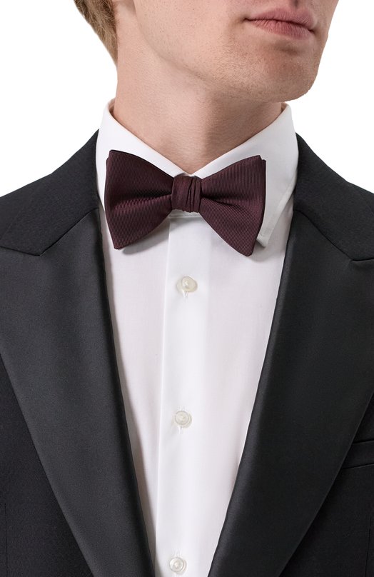 Галстук-бабочка HUGO 50520667 Бордовый  50520667 Фото 2