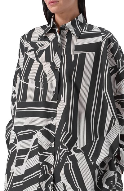 Хлопковая рубашка DRIES VAN NOTEN, арт. 130700/3003, фото 5