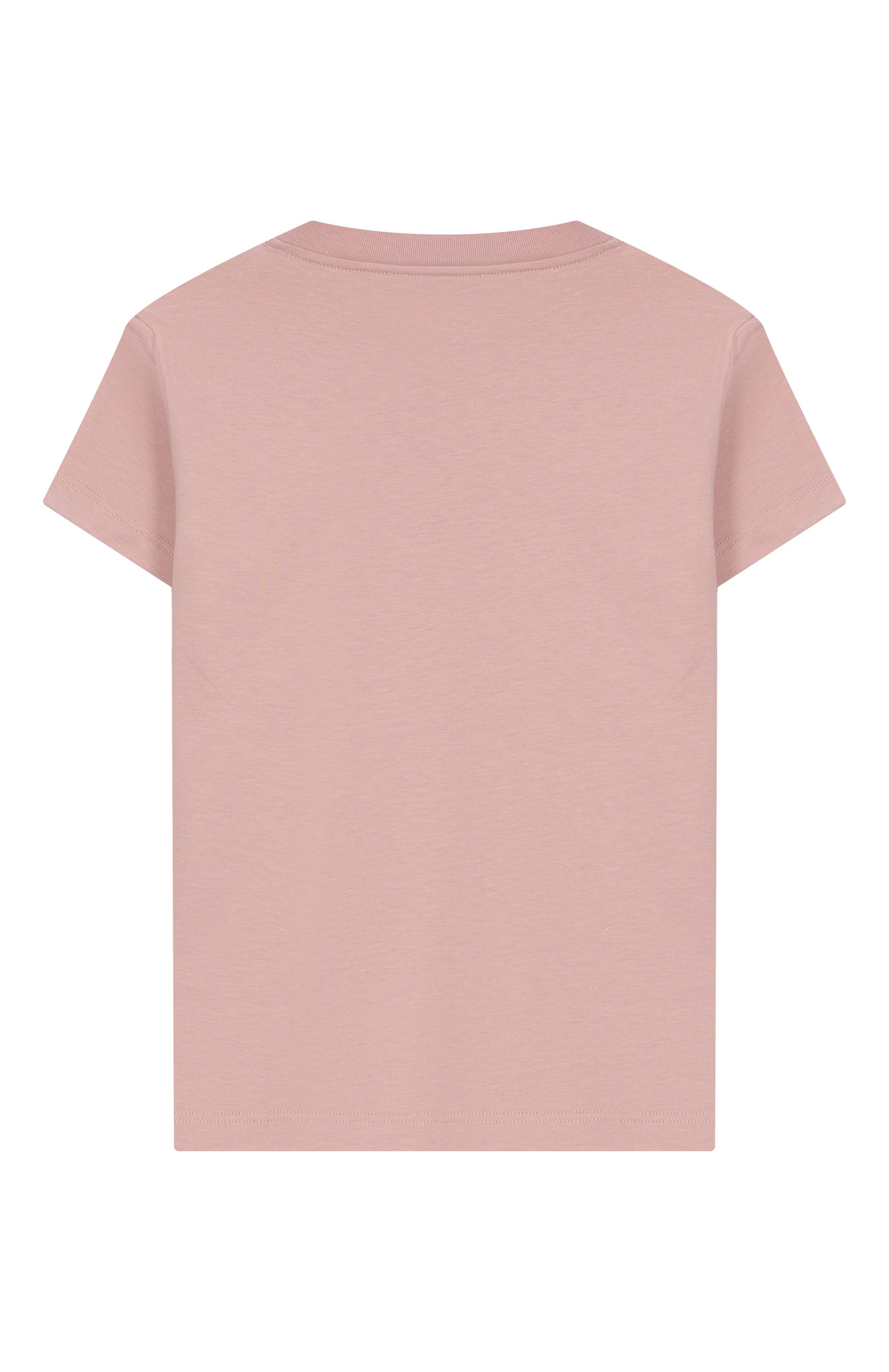 Хлопковая футболка GOLDEN GOOSE DELUXE BRAND розового цвета по цене 15750 руб., арт. GKP01390.P002186, фото 2 Хлопковая футболка GOLDEN GOOSE DELUXE BRAND, арт. GKP01390.P002186, фото 2