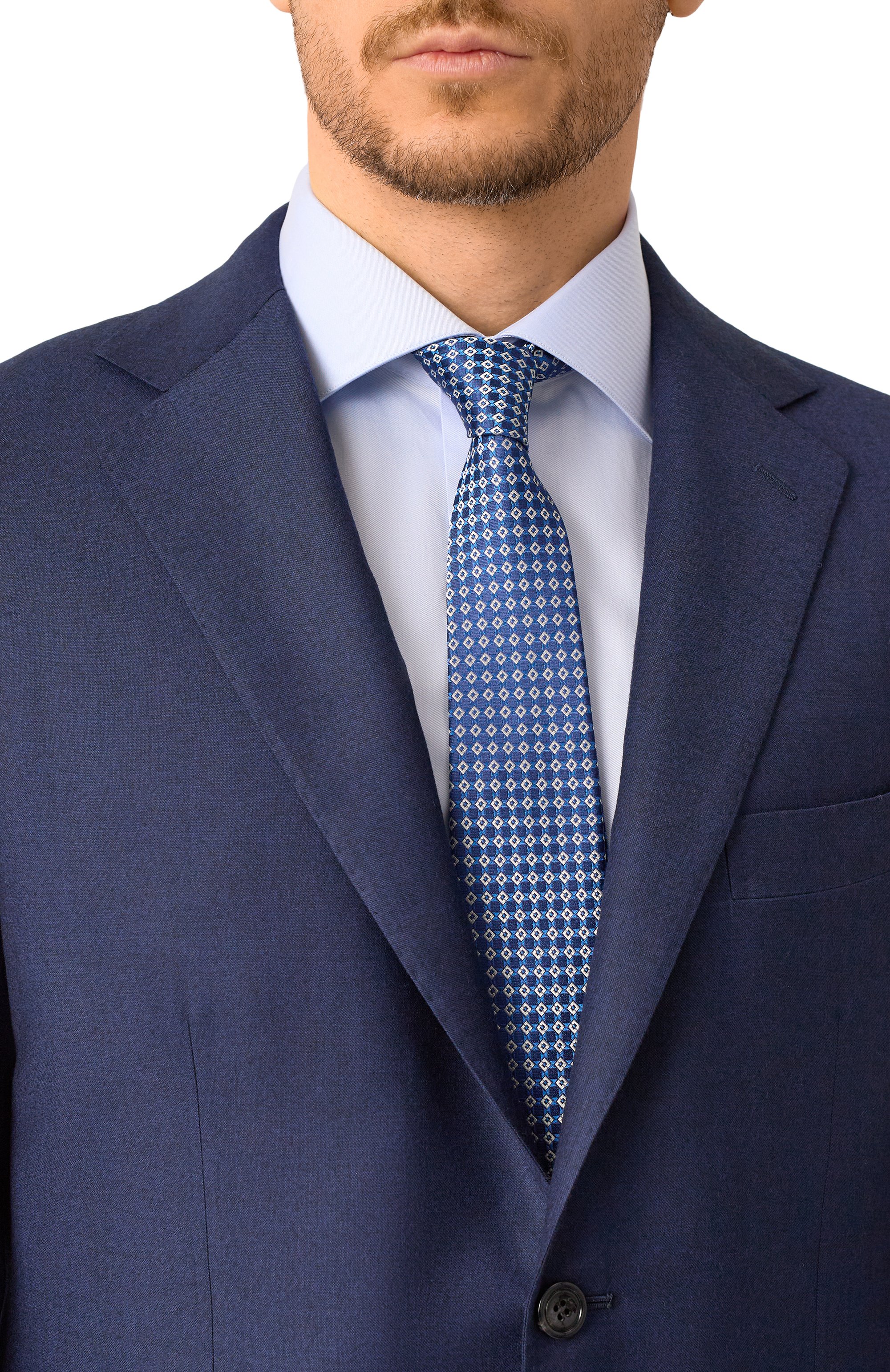 Шелковый галстук CANALI, арт. 18/HJ04241, фото 2