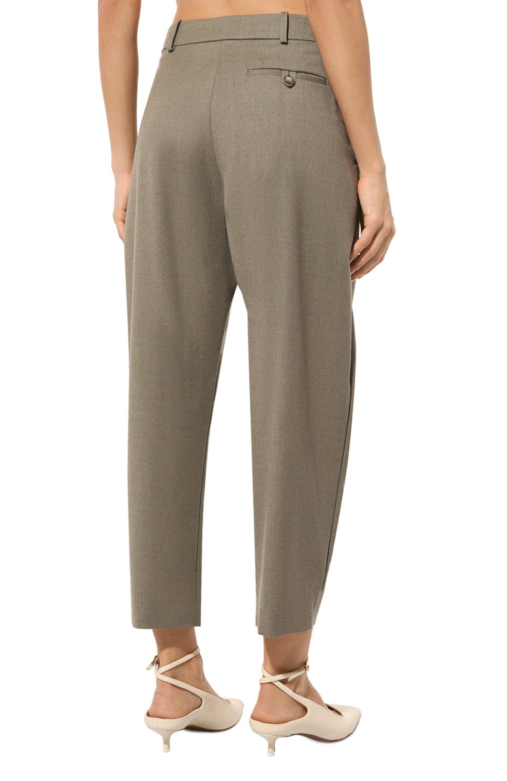 Шерстяные брюки STELLA MCCARTNEY, арт. 591964/3CU703, фото 4