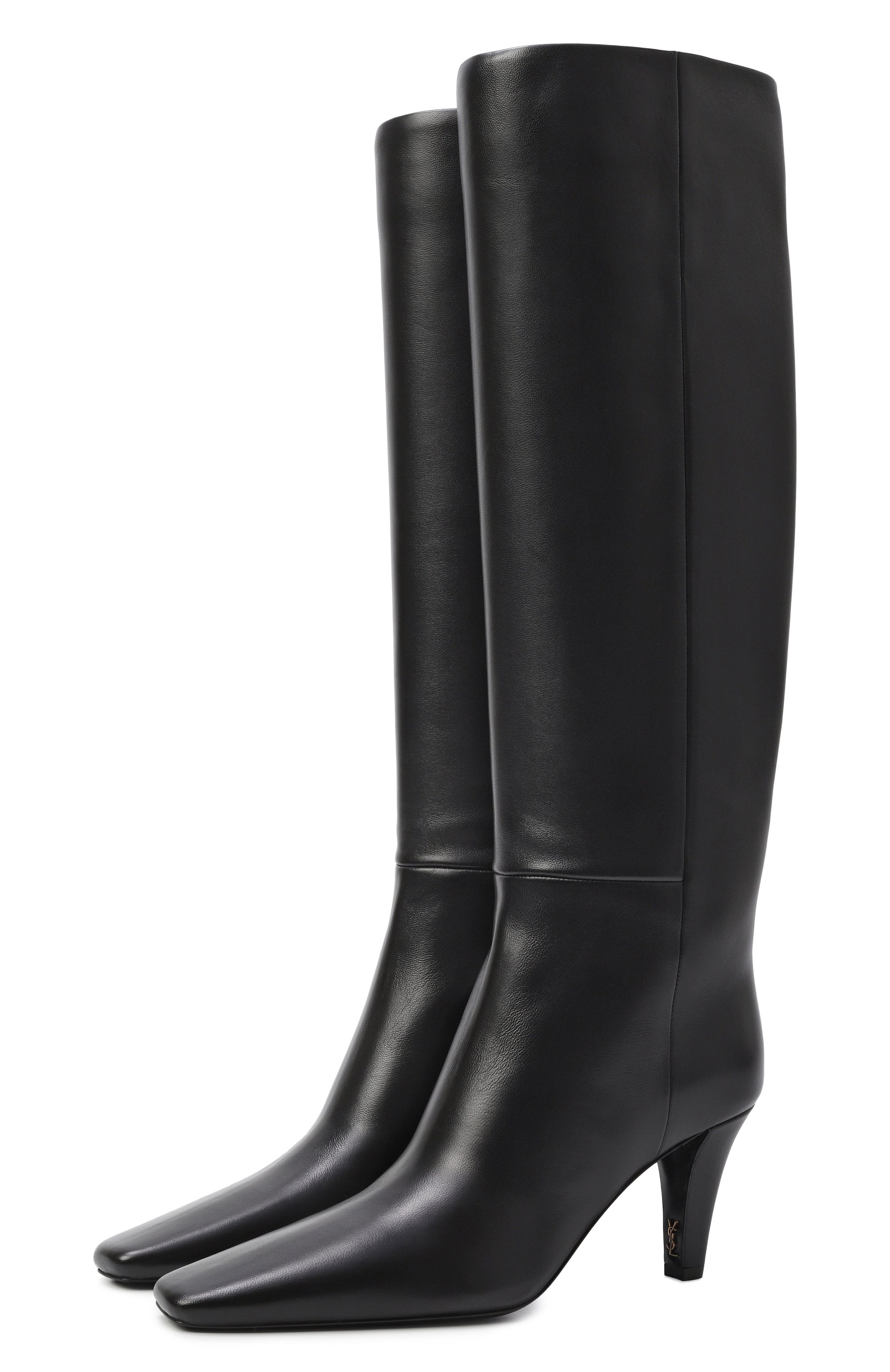 Кожаные сапоги jill 75 SAINT LAURENT, арт. 839749/AAE6W, фото 1