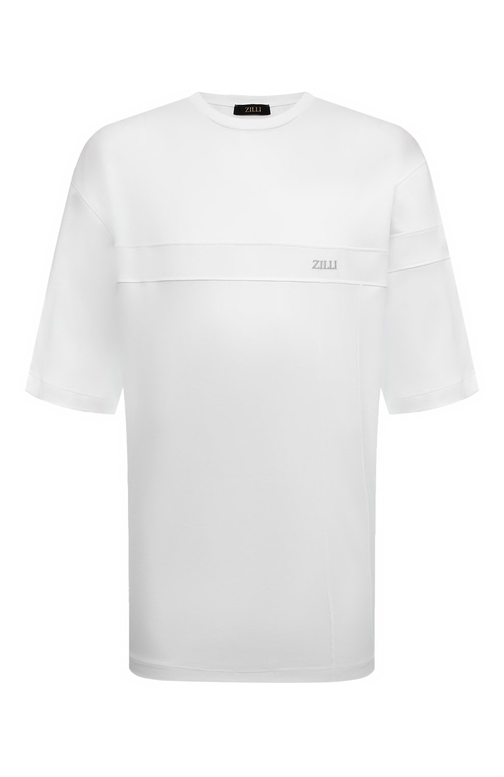 Хлопковая футболка ZILLI, арт. TSR001M0110VZI0P0/66, фото 1