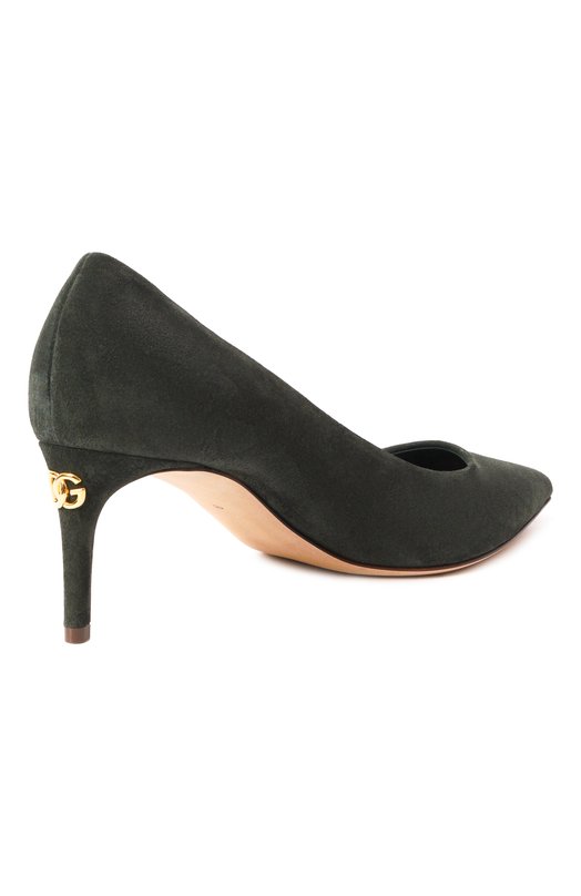 Замшевые туфли Cardinale 60 Dolce & Gabbana CD1839/B7260 Зелёный  CD1839/B7260 Фото 5