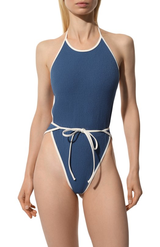 Слитный купальник Lisa Marie Fernandez Синий, фото 2