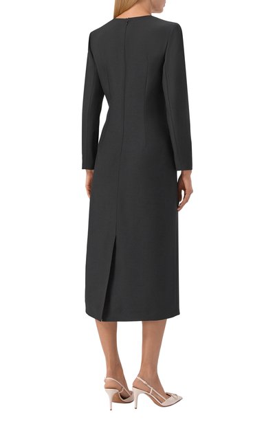 Платье из шерсти и шелка VALENTINO, арт. 8B3VAHZ5/1CF, фото 3