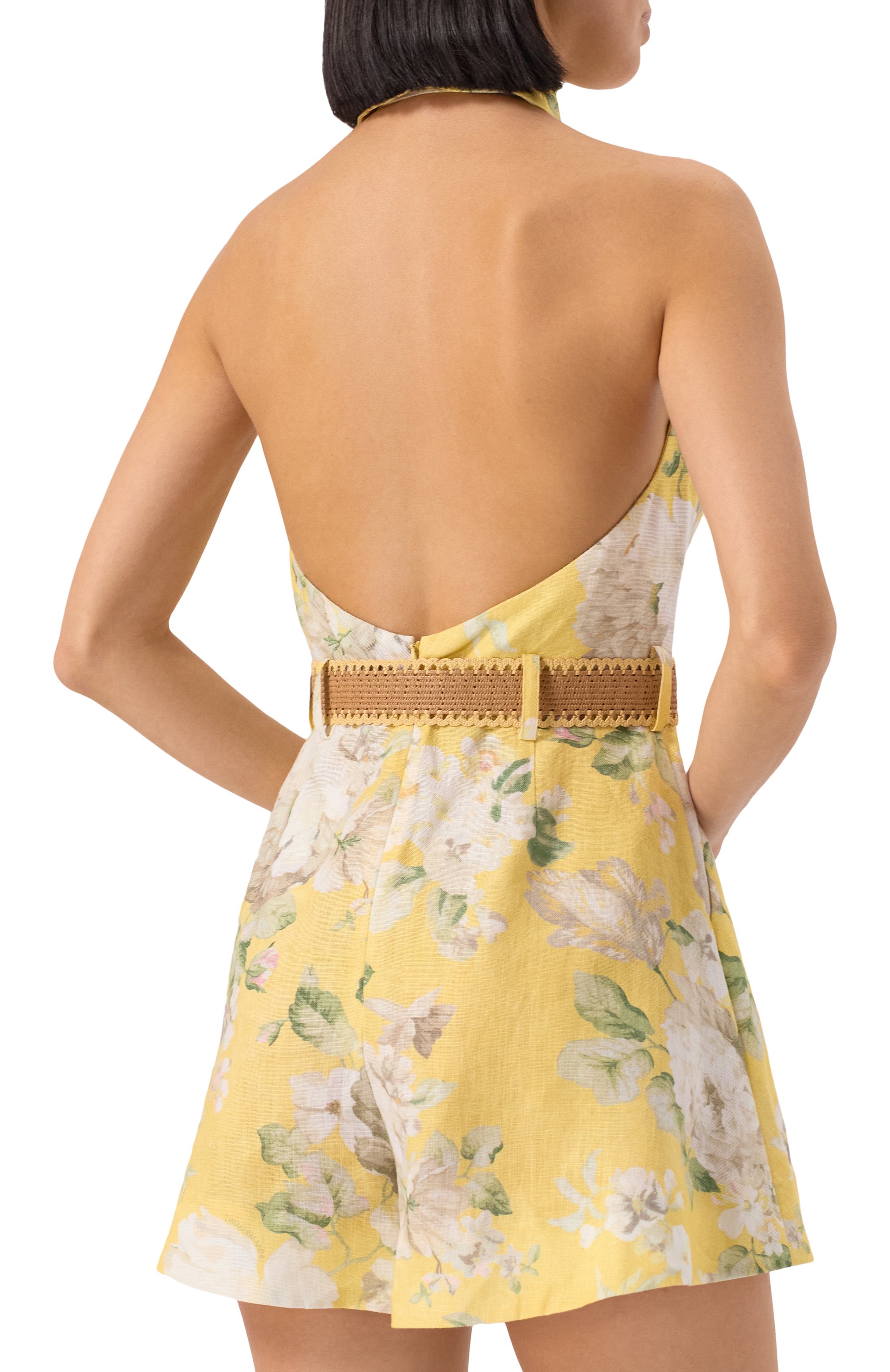 Льняной комбинезон ZIMMERMANN, арт. 3117YRS252, фото 4