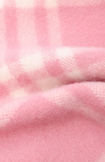 Шерстяной шарф BURBERRY розового цвета по цене 130000 руб., арт. 8114136, фото 3 Шерстяной шарф BURBERRY, арт. 8114136, фото 3