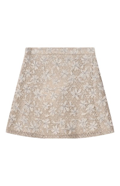 Юбка с отделкой пайетками BRUNELLO CUCINELLI, арт. BA156S224A, фото 2