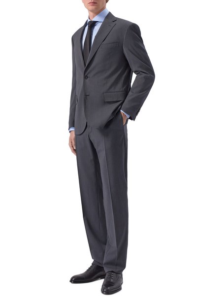 Кожаные оксфорды BARRETT черного цвета по цене 79950 руб., арт. 201U098.19/NAPPA RETR0, фото 2 Кожаные оксфорды BARRETT, арт. 201U098.19/NAPPA RETR0, фото 2