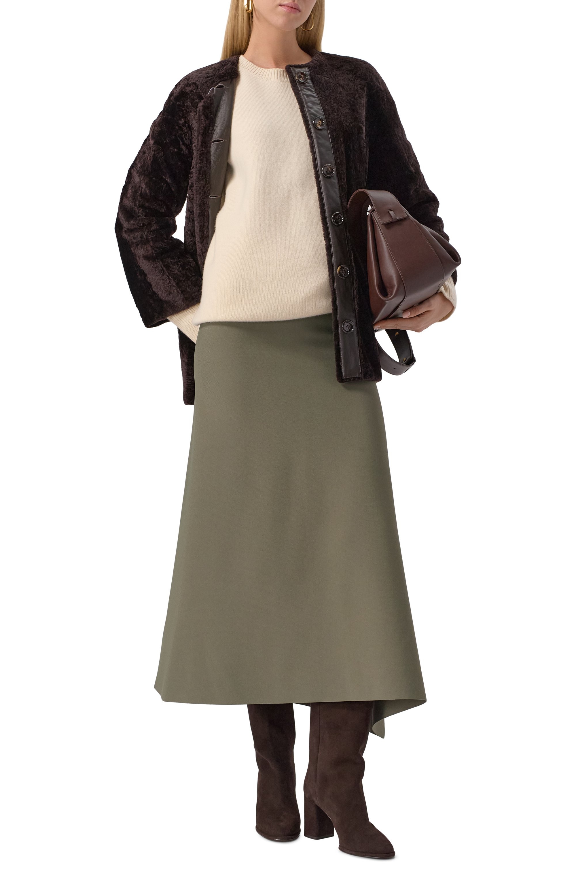 Замшевые сапоги elsa 110 LE SILLA, арт. 7074T080RDPPP0W, фото 2