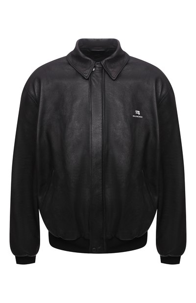 Кожаный бомбер BALENCIAGA, арт. 674318/TLS01, фото 1