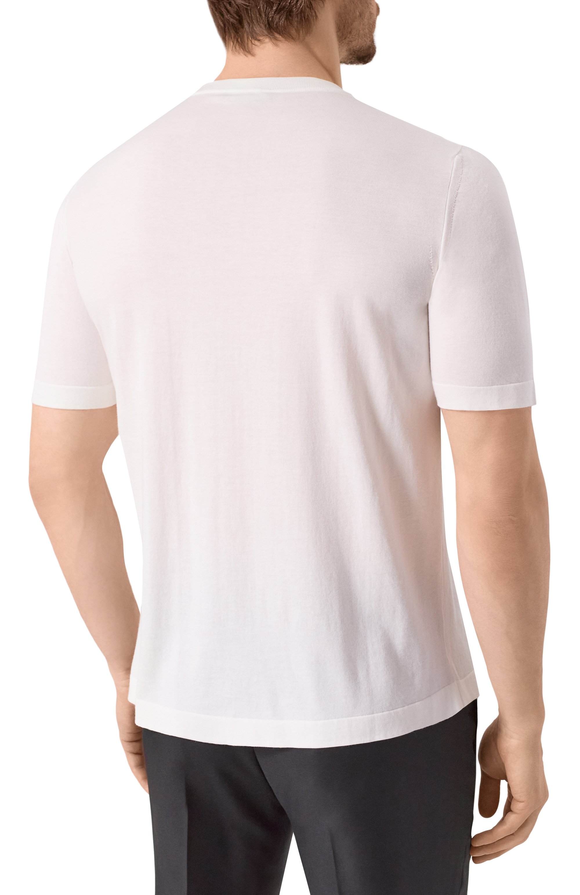 Хлопковая футболка ZILLI, арт. KRN002M0100VBLE00, фото 4