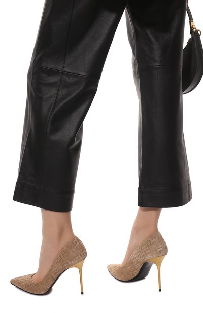 Замшевые туфли BALMAIN, арт. XN1UA517/LMMS, фото 3