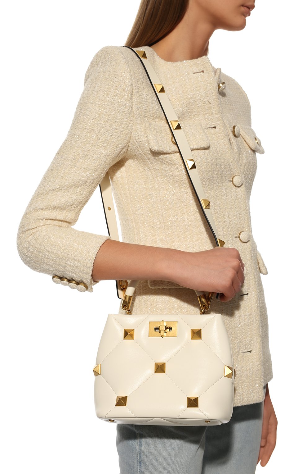 Сумка roman stud small VALENTINO, арт. WW0B0I97/BSF, фото 8