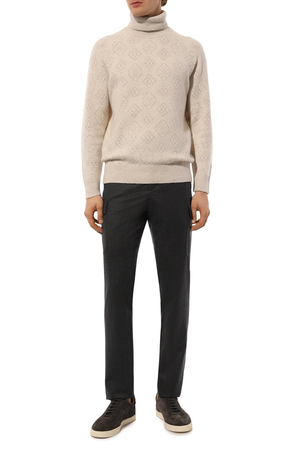 Шерстяные брюки-карго BRUNELLO CUCINELLI, арт. ME226E1890, фото 2