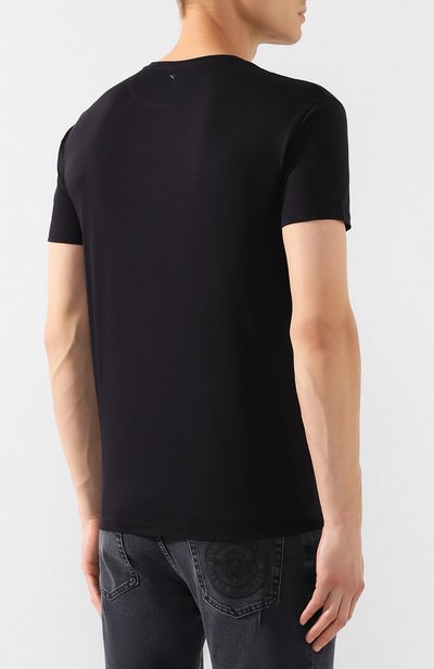 Хлопковая футболка VALENTINO, арт. SV3MG02D5GT, фото 4