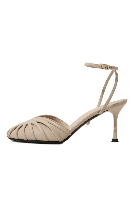 Кожаные туфли Thalia 75 Alevi Milano L25W5002.N.0770136 Кремовый  L25W5002.N.0770136 Фото 4