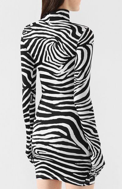 Платье с принтом VETEMENTS, арт. SS20DR294 2613/W/ZEBRA, фото 4