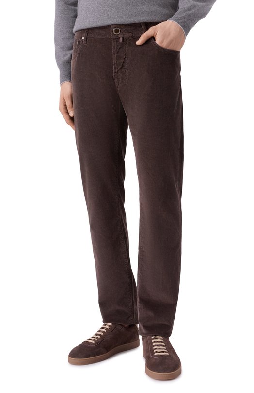 Вельветовые брюки Jacob Cohen JUM_QE004 036 S3653 TR Коричневый  JUM_QE004 036 S3653 TR Фото 3