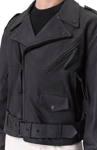 Кожаная куртка BALMAIN, арт. GH1TD580/LE11, фото 5