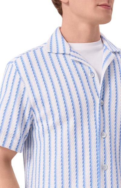 Хлопковая рубашка ANDREA CAMPAGNA, арт. HAVANA SHIRT/EE133, фото 5
