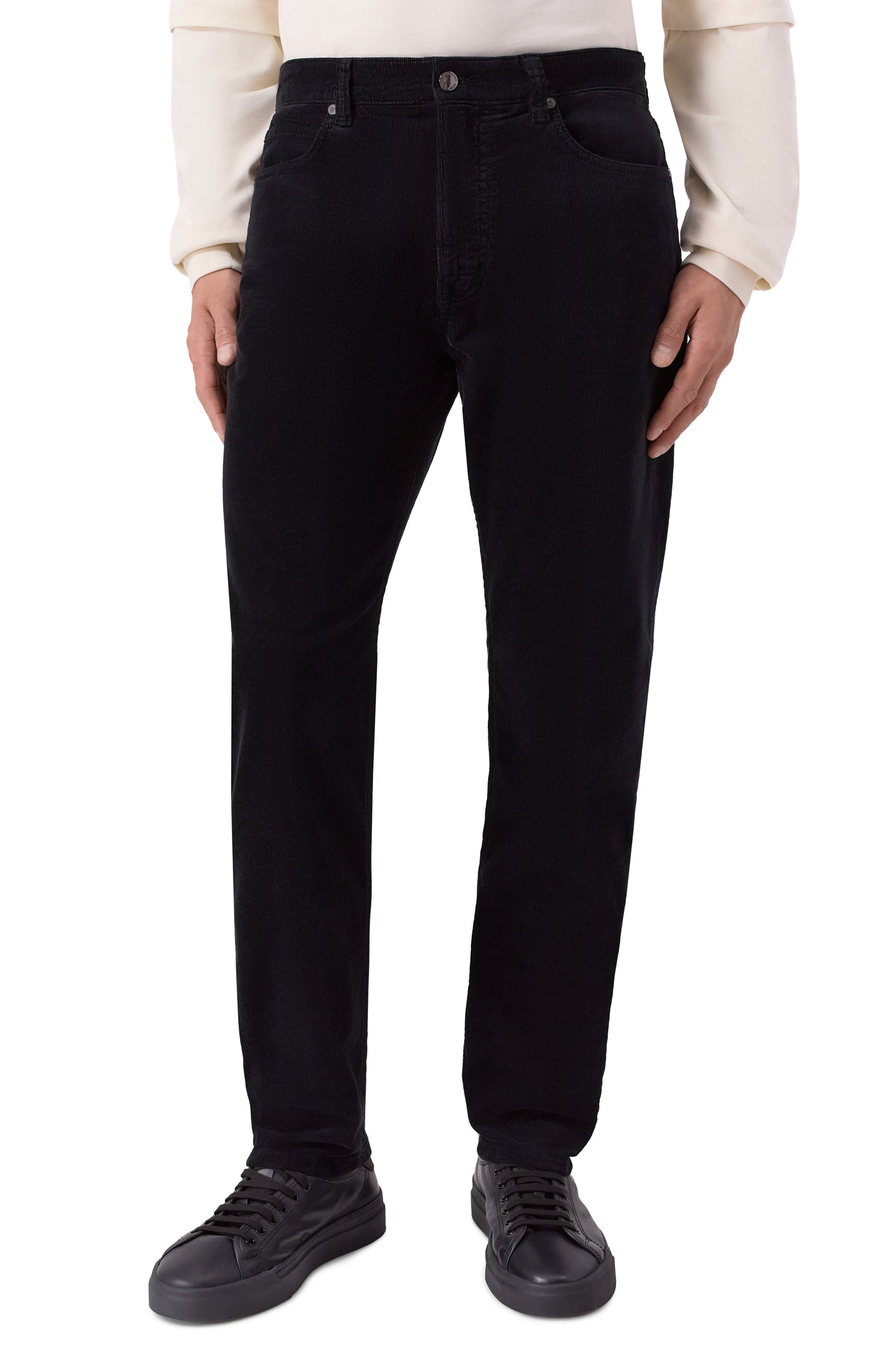 Вельветовые брюки BOGNER черного цвета по цене 27400 руб., арт. 18603611, фото 3 Вельветовые брюки BOGNER, арт. 18603611, фото 3