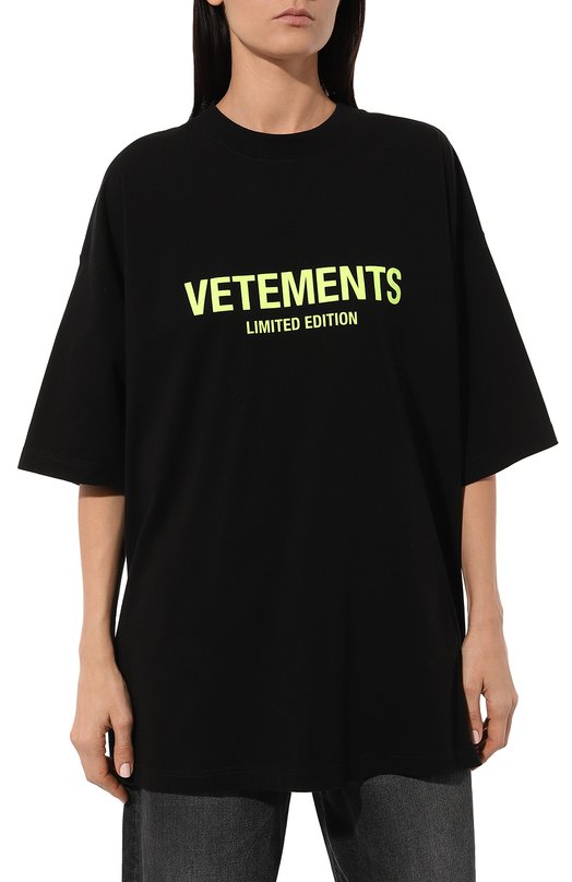 фото Хлопковая футболка vetements