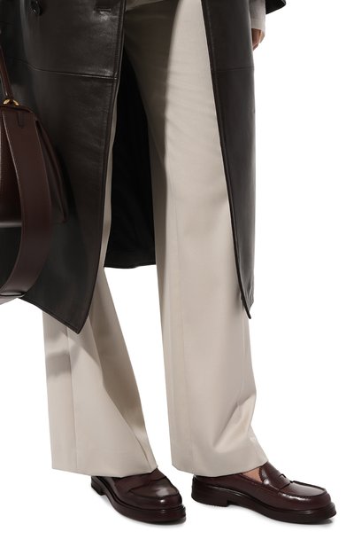 Кожаные пенни-лоферы KITON, арт. D56807NX0602, фото 3