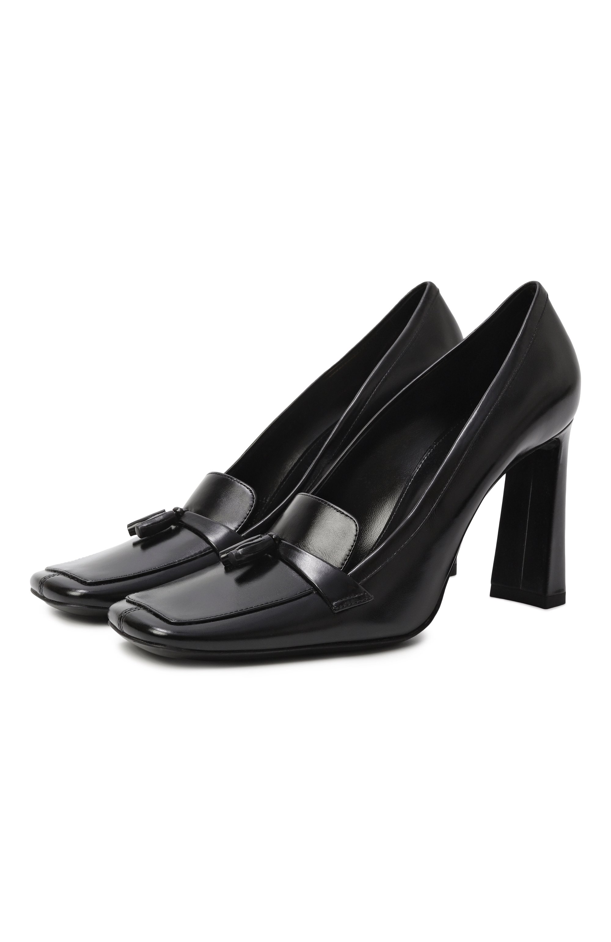 Кожаные туфли chloé 90 SAINT LAURENT черного цвета по цене 141000 руб., арт. 841175/AAEHF, фото 1 Кожаные туфли chloé 90 SAINT LAURENT, арт. 841175/AAEHF, фото 1