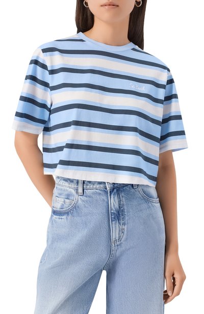 Хлопковая футболка MC2 SAINT BARTH, арт. STBW MALIA/06779H, фото 3