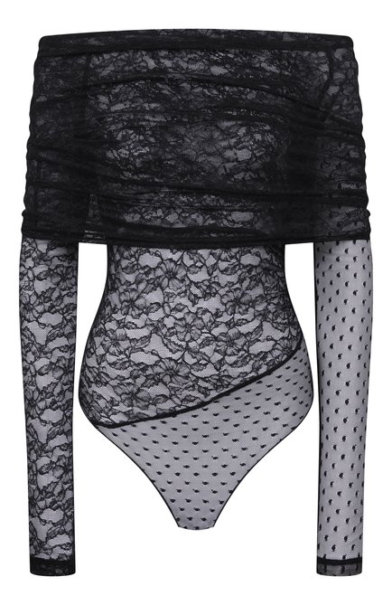 Женское боди с отделкой пайетками PINKO, арт. 105596/A2T5