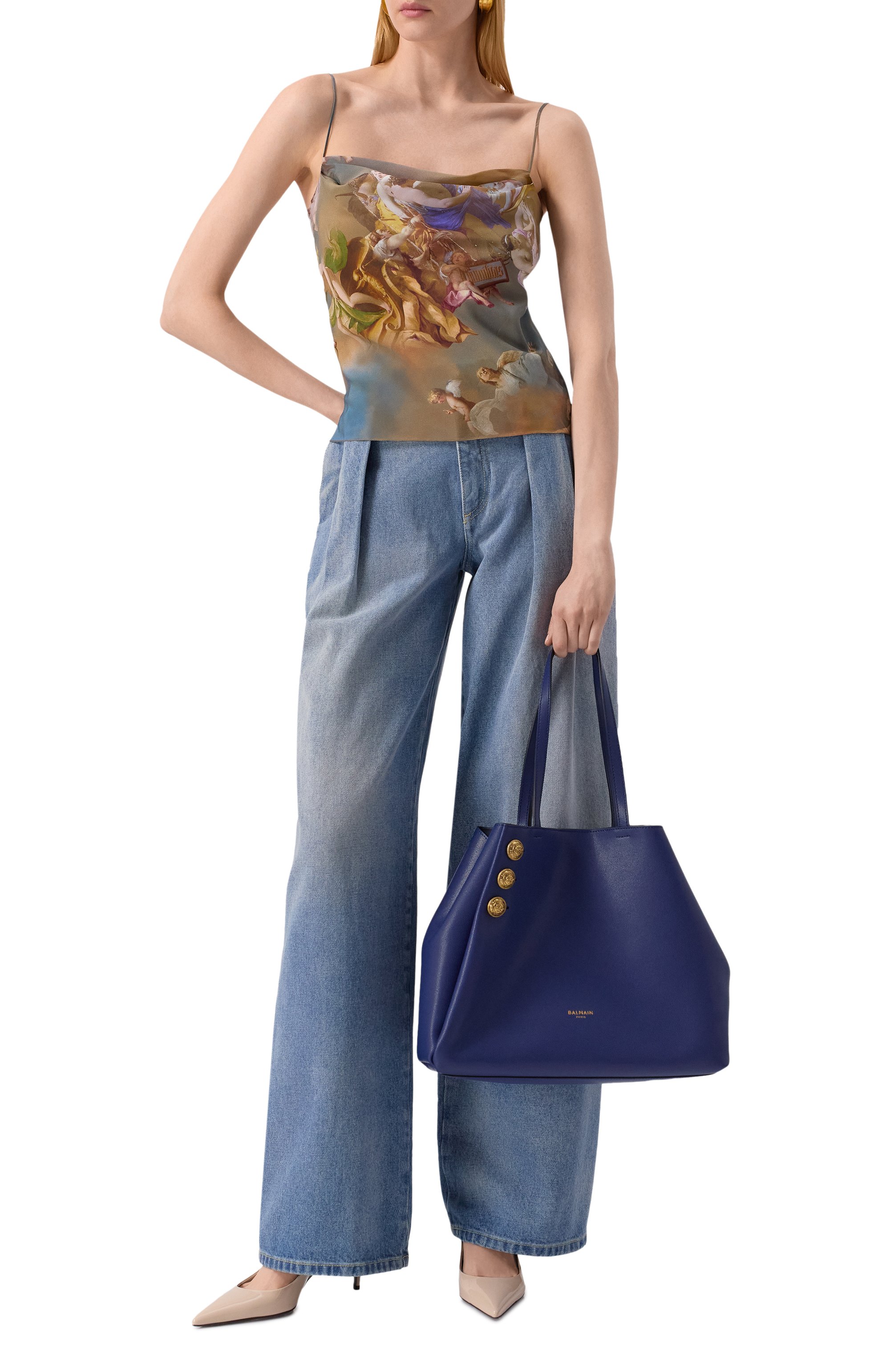 Сумка-тоут emblème BALMAIN, арт. DN1FE836/LGSR, фото 7