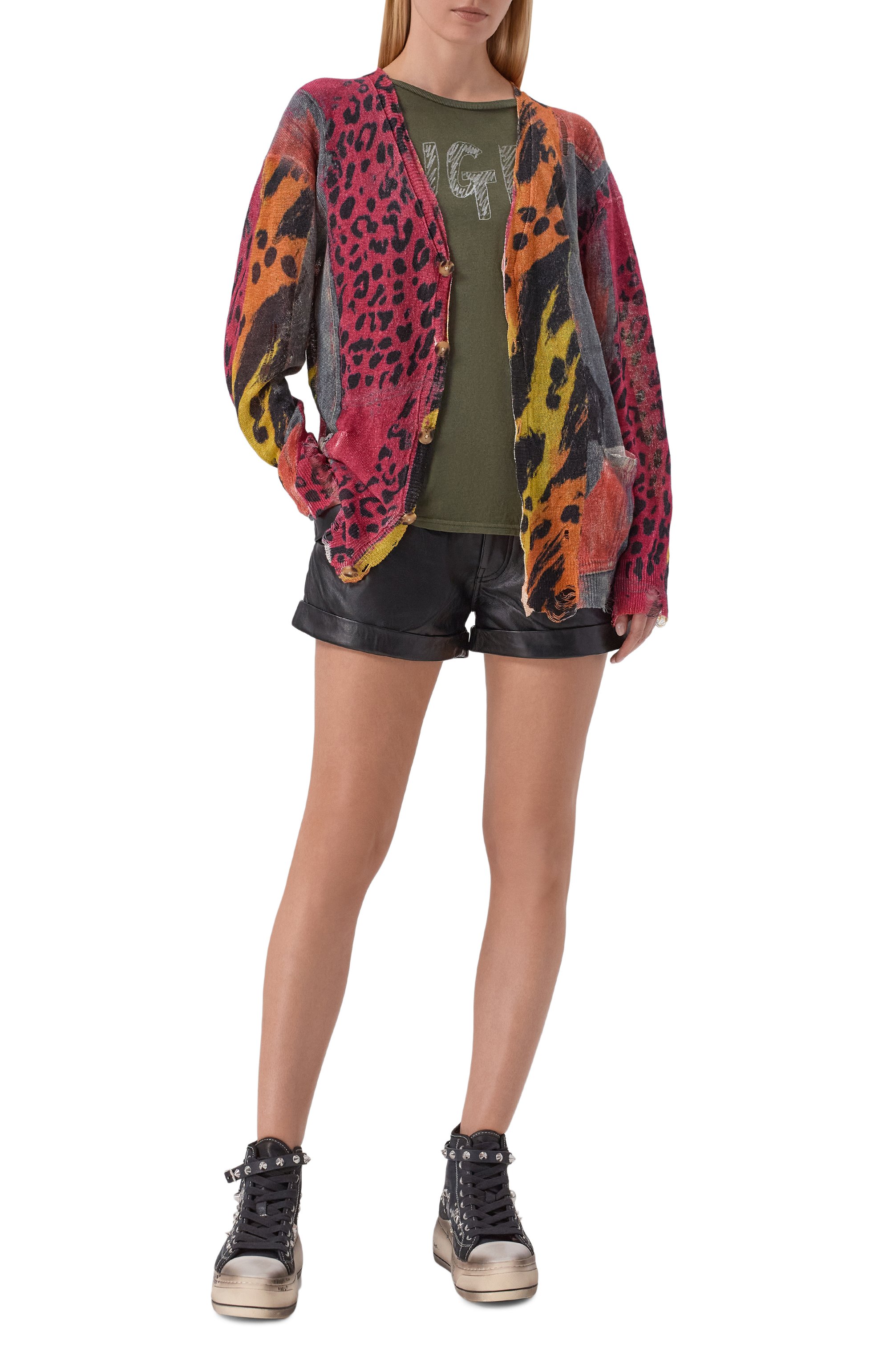 Льняной кардиган R13, арт. R13WY237-Y276B, фото 2