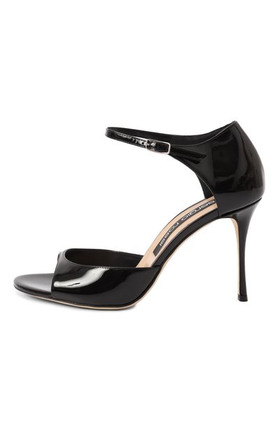 Лакированные босоножки godiva 90 SERGIO ROSSI, арт. B11930/MVIV01, фото 4