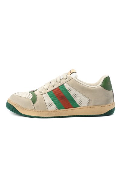 Кожаные кеды screener GUCCI, арт. 546163/0YI20, фото 3