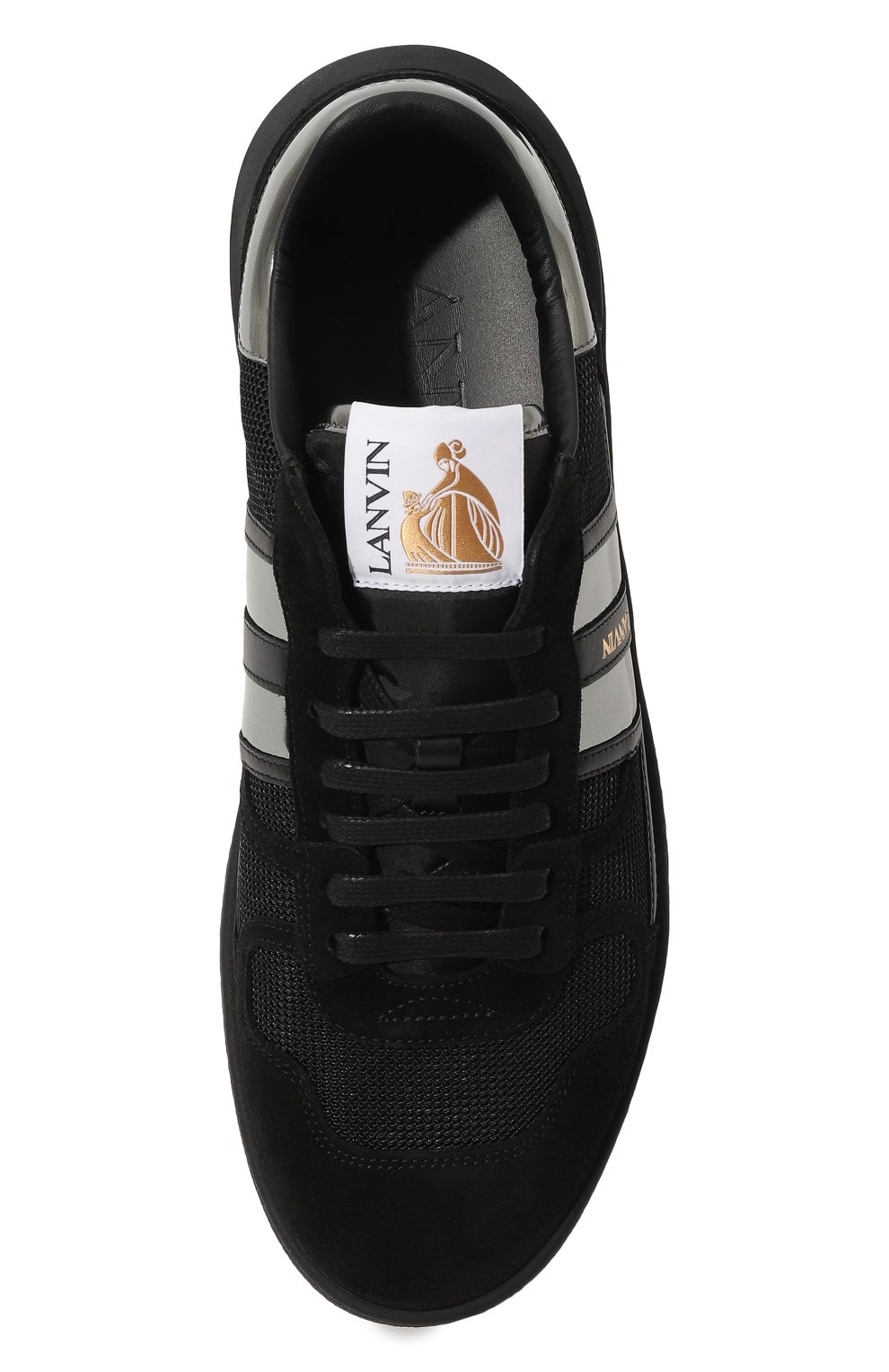 Комбинированные кеды clay LANVIN, арт. FM-SKDK00-GL0S-A23, фото 6